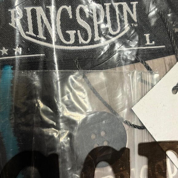 RingSpun Mens Knit Polo Shirt Large 100% Cotton Textured NWT 90s Coogi Vibe - Picture 7 of 7